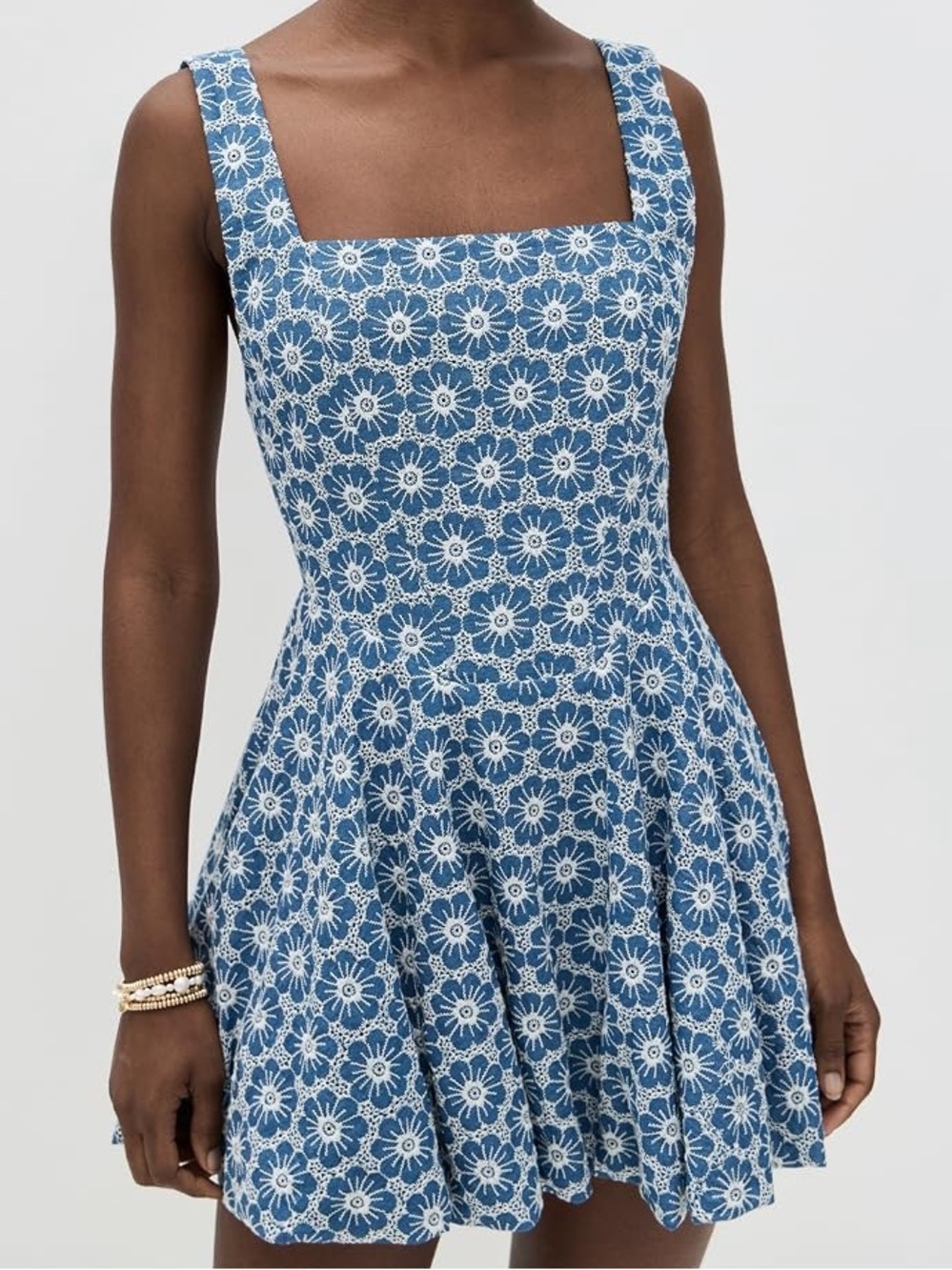 Arianne Elmy La Denim Bubble Dress